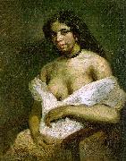 Eugene Delacroix Apasia oil on canvas